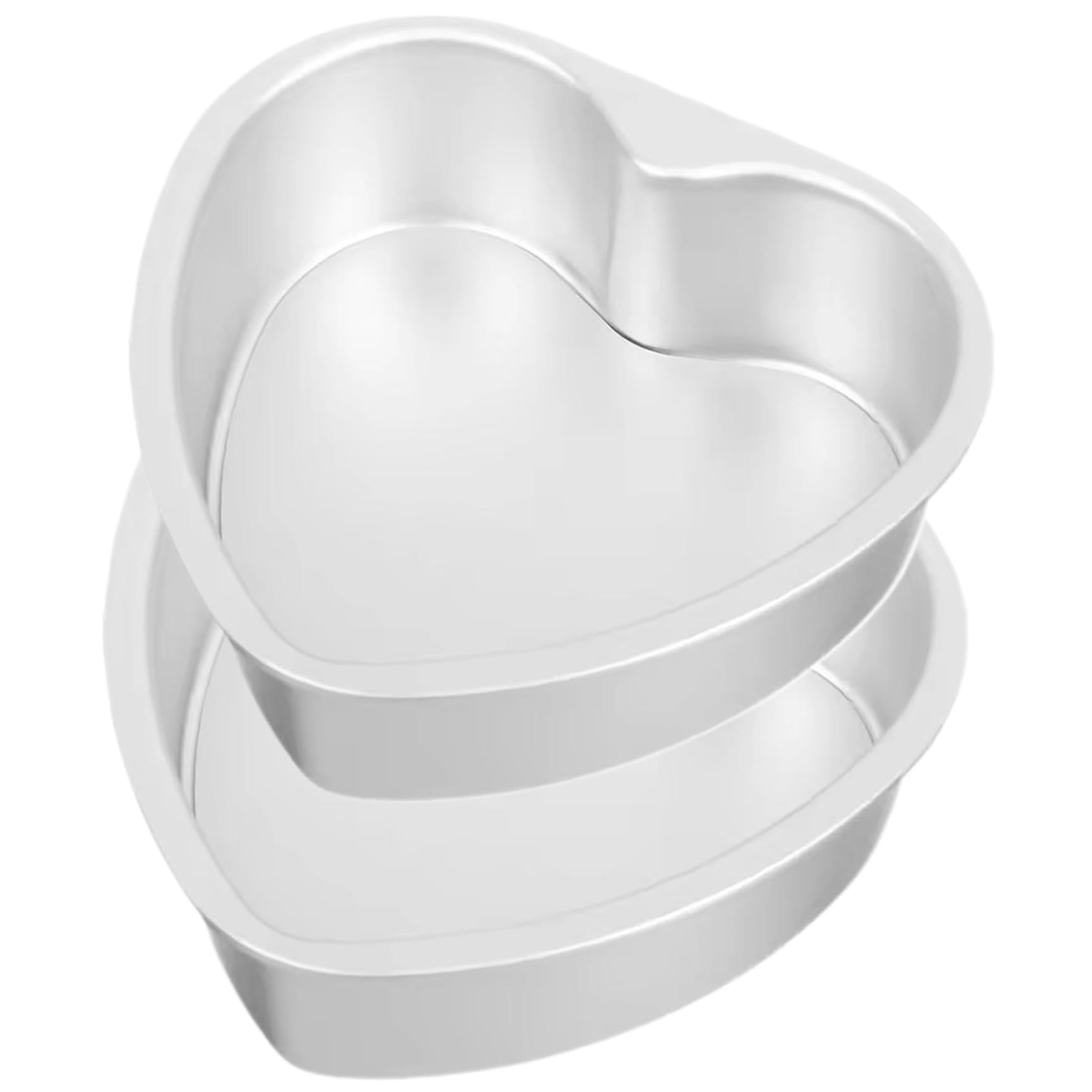 Moule à gâteau en forme de cœur en alliage d'aluminium moule cuisson antiadhésif 6 pouces pour four