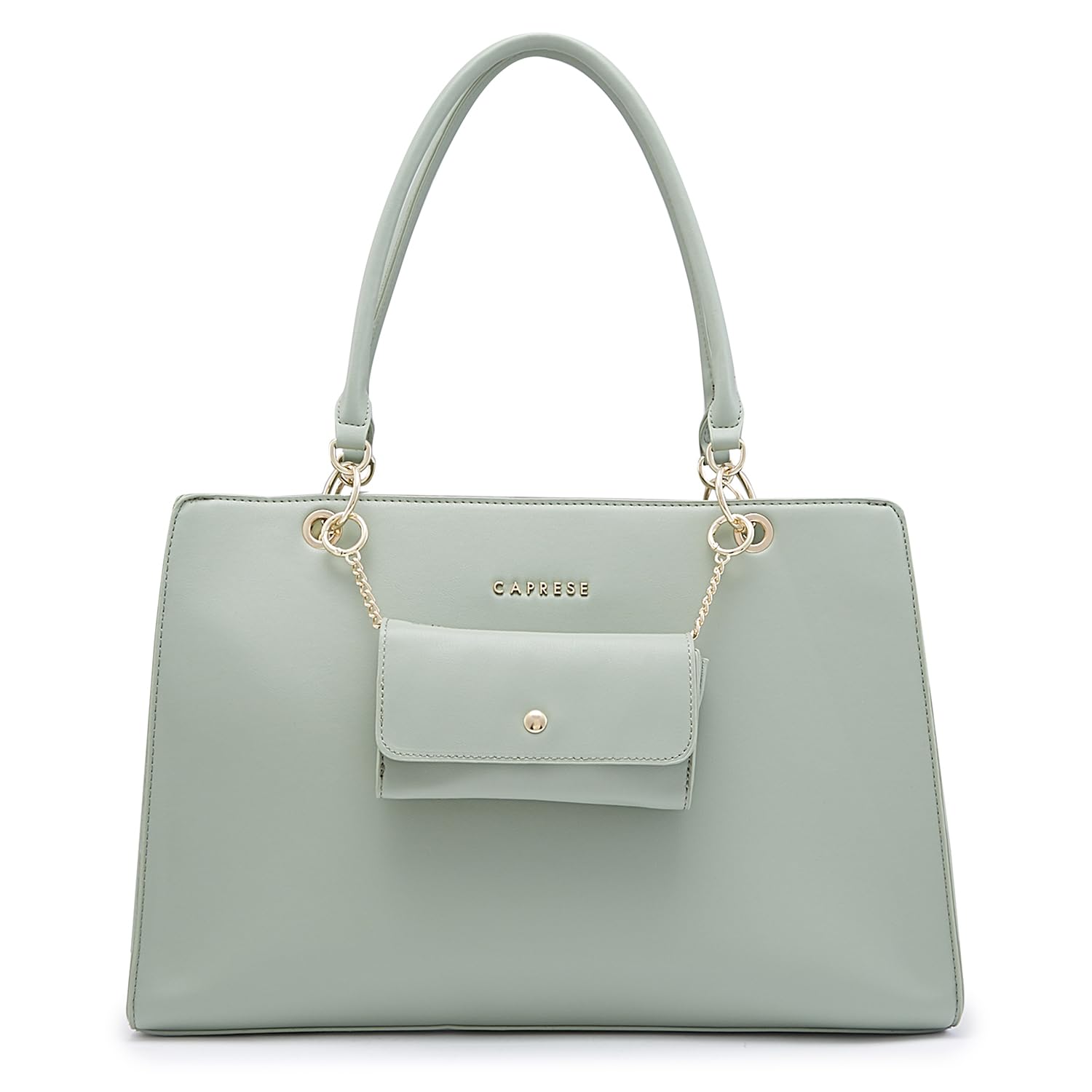 Caprese CAPRI SOLID MINT FAUX LEATHER LARGE SATCHEL HANDBAG (B0CYQ9MT9V) Amazon Price History, Amazon Price Tracker