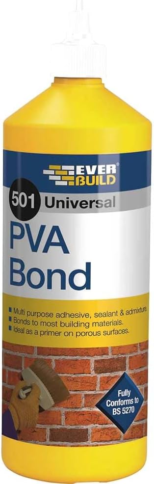 Everbuild 501 Universal PVA Bond – General Purpose Bonding Agent – 500ml