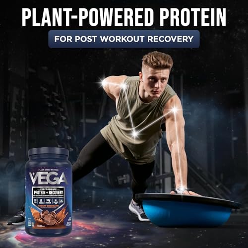 Image of Vega Sport Protein Powder, Chocolate, 1.86 lb (19 Servings)