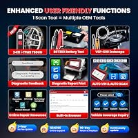 LAUNCH X431 CRP919E BT OBD2 Diagnosegerät Auto für VAG Geführte,für FCA – Ansicht 8