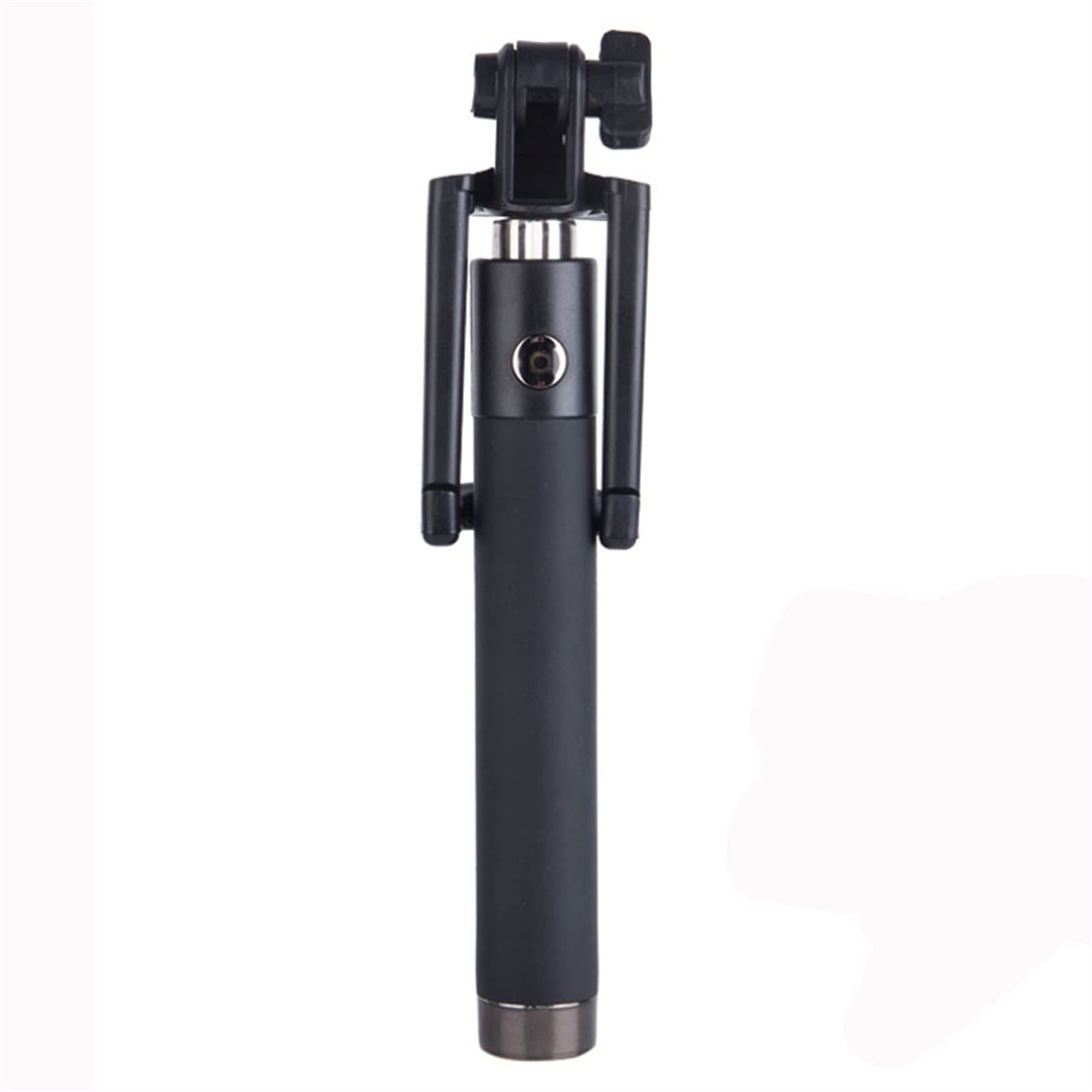 SCRUBY Bastone per selfie portatile estensibile monopiede auto-palo palmare cablato per iPhone (BK)