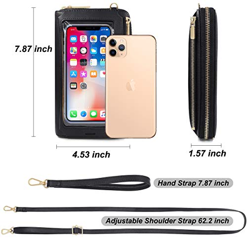 REETEE Donna Borsa a Tracolla per Cellulare PU