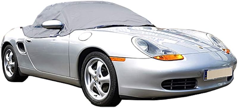 Capa protetora para capota de lona North American Custom Covers para Porsche Boxster 986 1997 a 2004 – Cinza