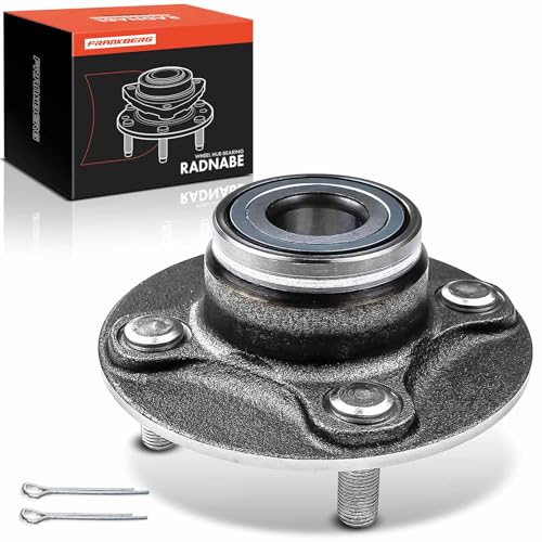Frankberg 1x Wheel Bearing Hub Wheel Hub Rear Axle Left or right Compatible with Micra I K10 1.0L 1.2L 1988-1992 Micra II K11 1.0L-1.5L 1992-2003 Replace# 4320234B00
