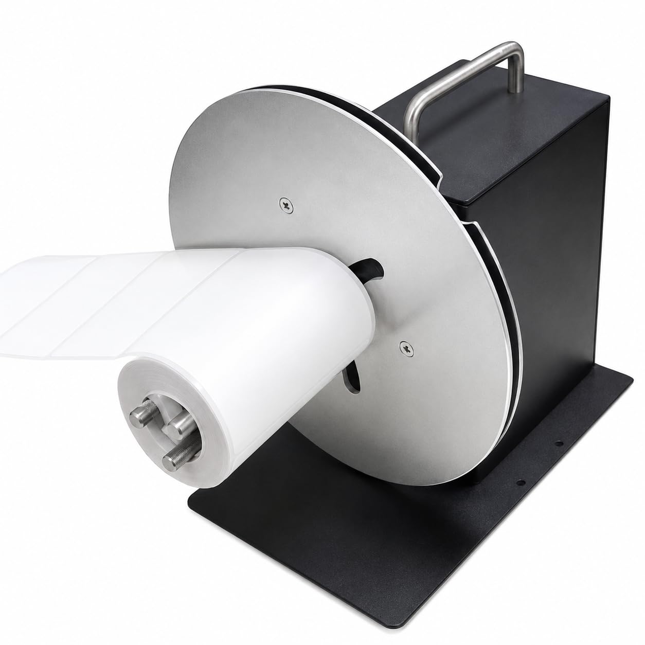 YNIYUJKL Label Rewinder, Adjustable Speed 1-12 Inch/Second, 220Mm Rewind Diameter, 5-120Mm Label Width Compatibility For Efficient Labeling