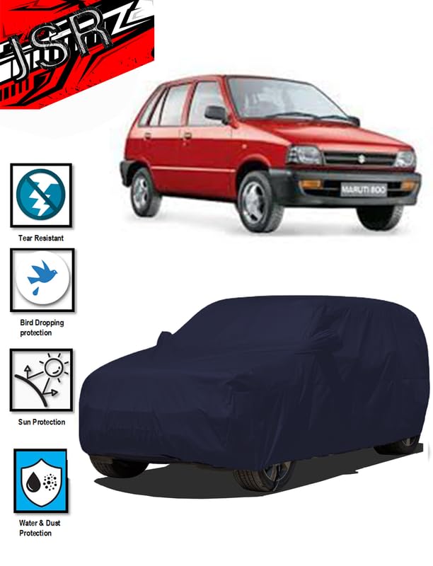 Image of J S R Waterproof Body CAR Cover for Maruti Suzuki 800 (Maruti Suzuki 800 CAR Cover | Maruti 800 CAR Cover | Maruti 800 CAR Cover Waterproof | CAR Cover for Maruti 800)