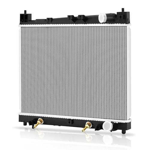 Image of DWVO Radiator Complete Radiator Compatible with 2000-2005 Toyota Echo Base 1.5L, Fit for 2004-2006 Scion xB Base 1.5L, Replace CU2305 SC3010102 1640021080
