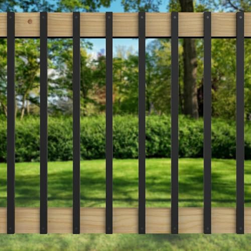 Kit de broches rectangulaires pour balustrade extérieure assurant la sécurité