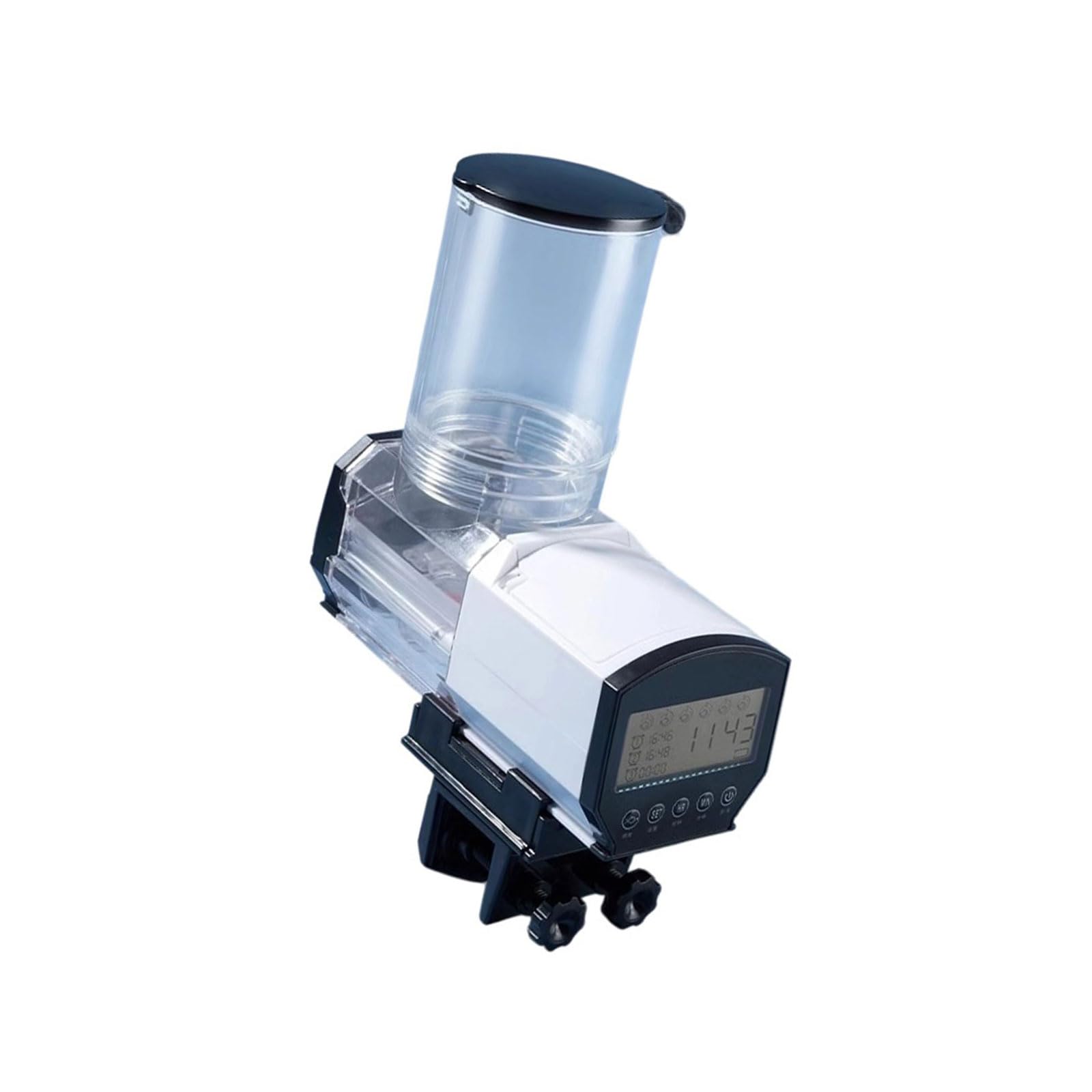 Programable acuarios alimentadores tanques dispensador 6 ajustes temporizador accionamiento batería acuarios accesorios en el interior sistema de alimentación automático