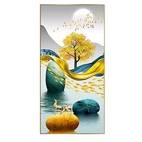 Kit Diamond Painting complet 60x140cm | Pierre porte-bonheur broderie diamant
