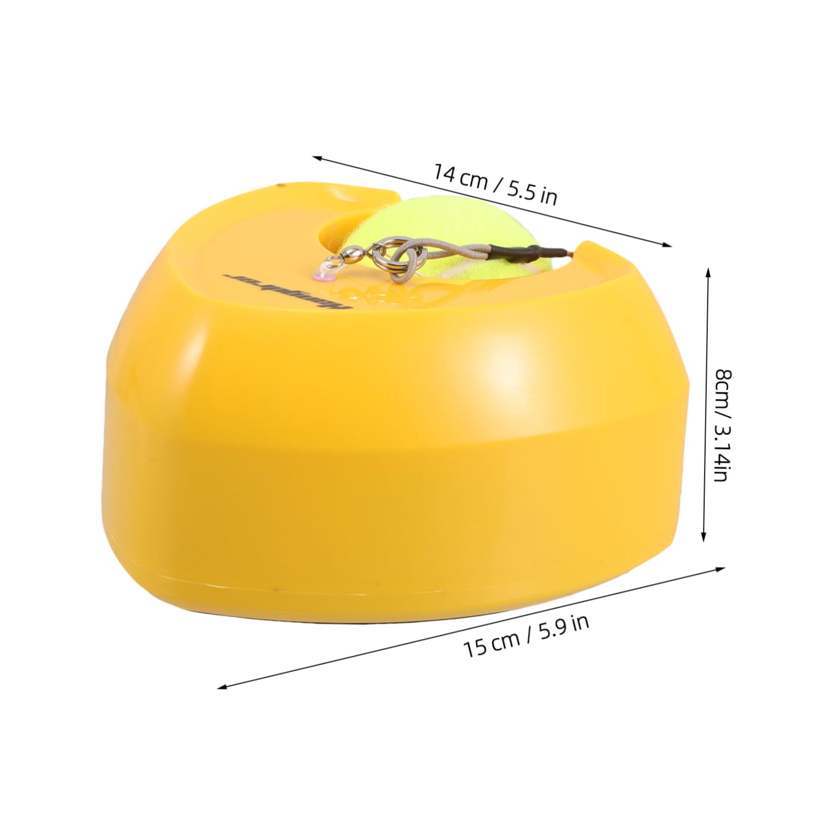 KICHOUSE Self Practice Tennis Training No Water Required Portable Tennis Rebounder Training Kit