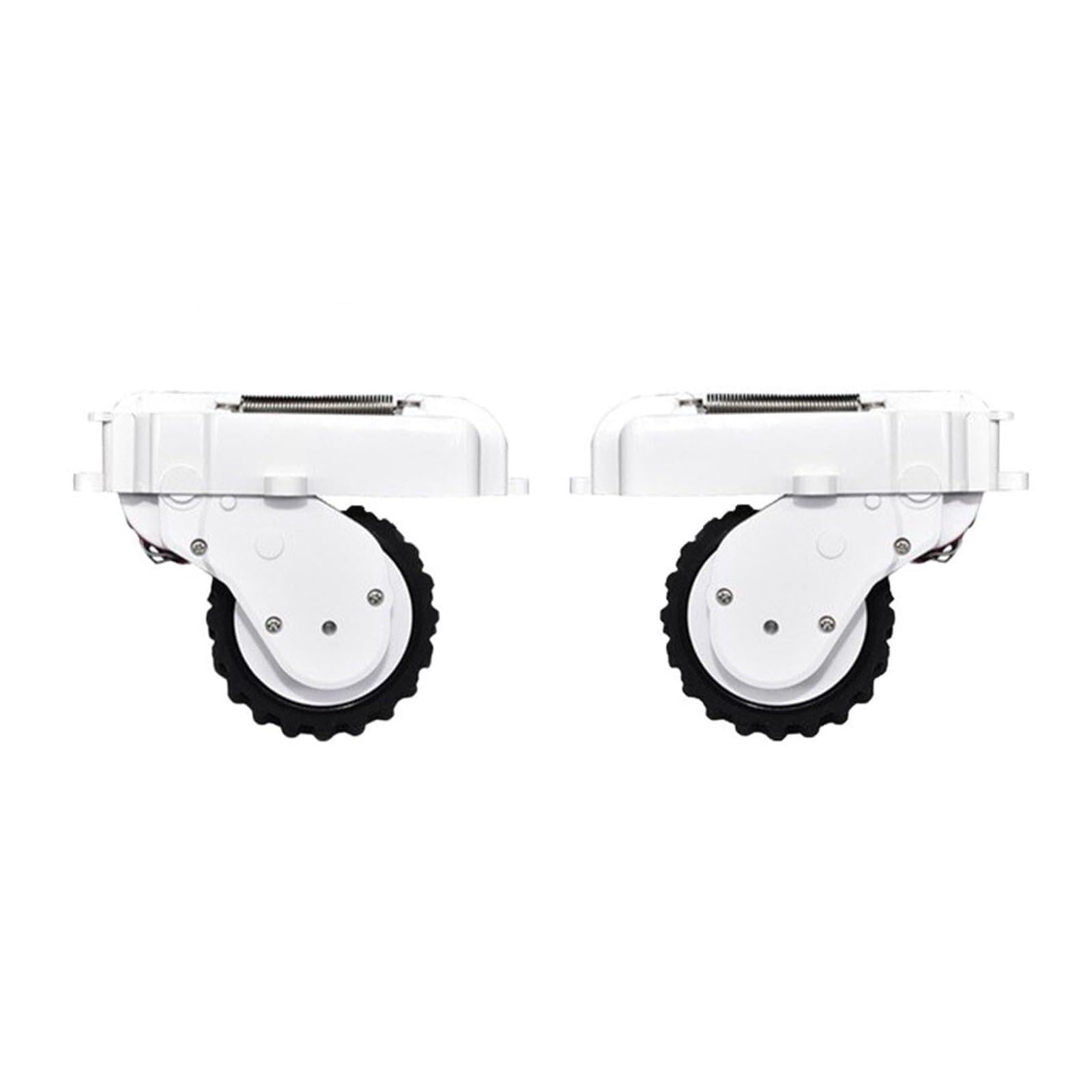 PANDIVNSKDK Vacuum Cleaner Robot Wheels Compatible With Xiaomi Compatible With Mijia STYTJ02YM MVXVC01-JG Tools Home Robot Vacuum Cleaner Attachment(White a pair)