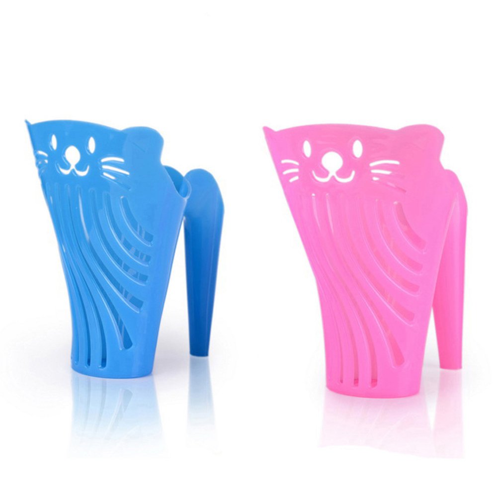 Plastic Cat Litter Scoop with Handle Pet Dog Cat Kitten Sand Waste Shovel Cleaning Tool,Pack of Two