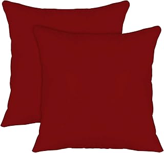 large red cushion