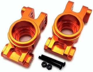 Aluminum Rear Stub Axle Carrier Orange for Traxxas 1/8 Sledge 9552