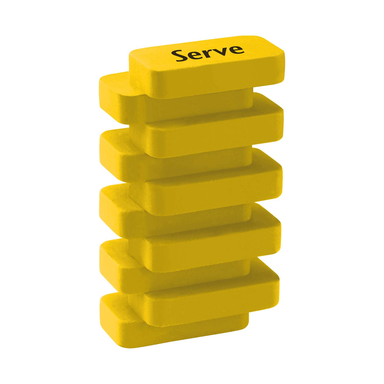 Serve Steps Silgi Fosforlu Sari Tekli Pet