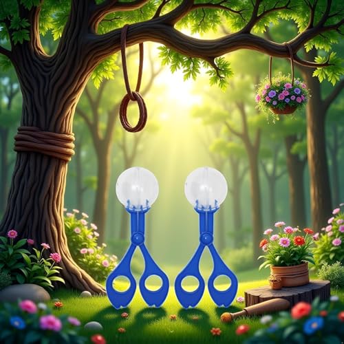 2er-Pack Naturforschungswerkzeuge – ergonomische Schaufeln und Klemmen für Feldforschung und Outdoor-Aktivitäten, langlebiges Kunststoffdesign mit rutschfestem Griff