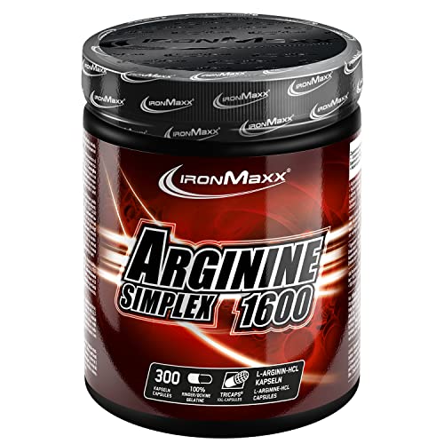 IronMaxx Arginine Simplex 1600 Tricaps 300 Capsule - 600 g