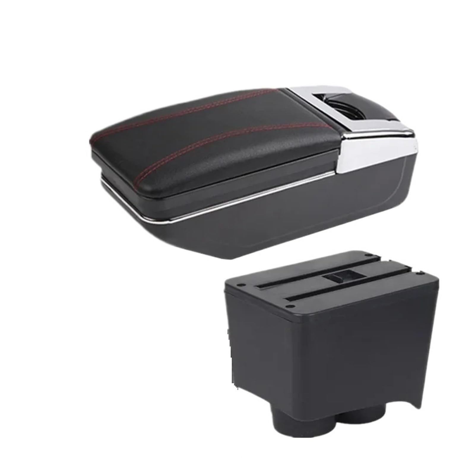UDHQAJC For VW For Polo 9N 3 Mk4 2001-2009 Car Armrest Box Interior Storage Accessories Car Centre Console Armrest Box