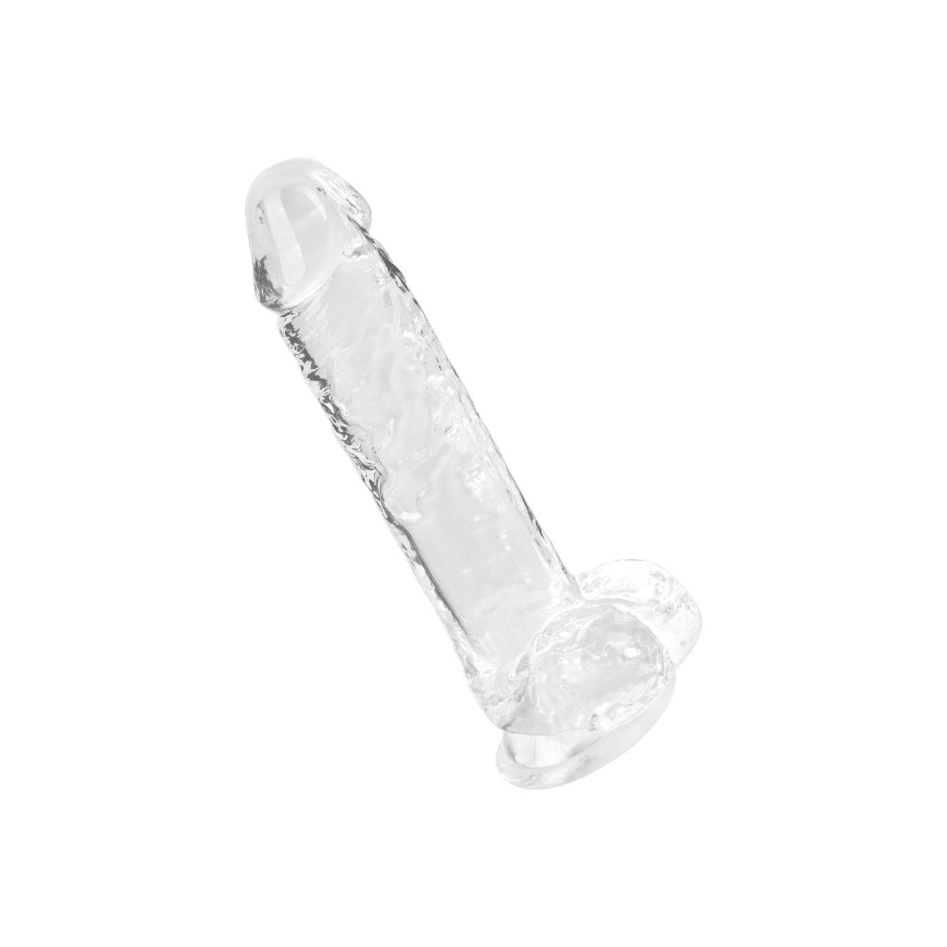 EIS, Transparenter Naturdildo, Größe:M. 22 cm