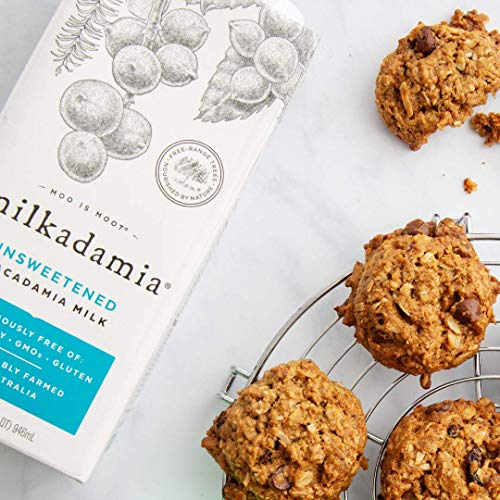 Milkadamia Macadamia Milk, Unsweetened - 32 Fl Oz (Pack Of 6) #TOP3