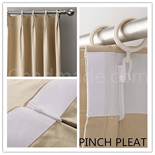 Chadmade Country Style Plum Blossom Polyester 72Wx84L Inch (1 Panel) Blackout Lined Curtain Drape Pinch Pleat Sofitel Collection For Bedroom | Living Room | Club | Restaurant #TOP4