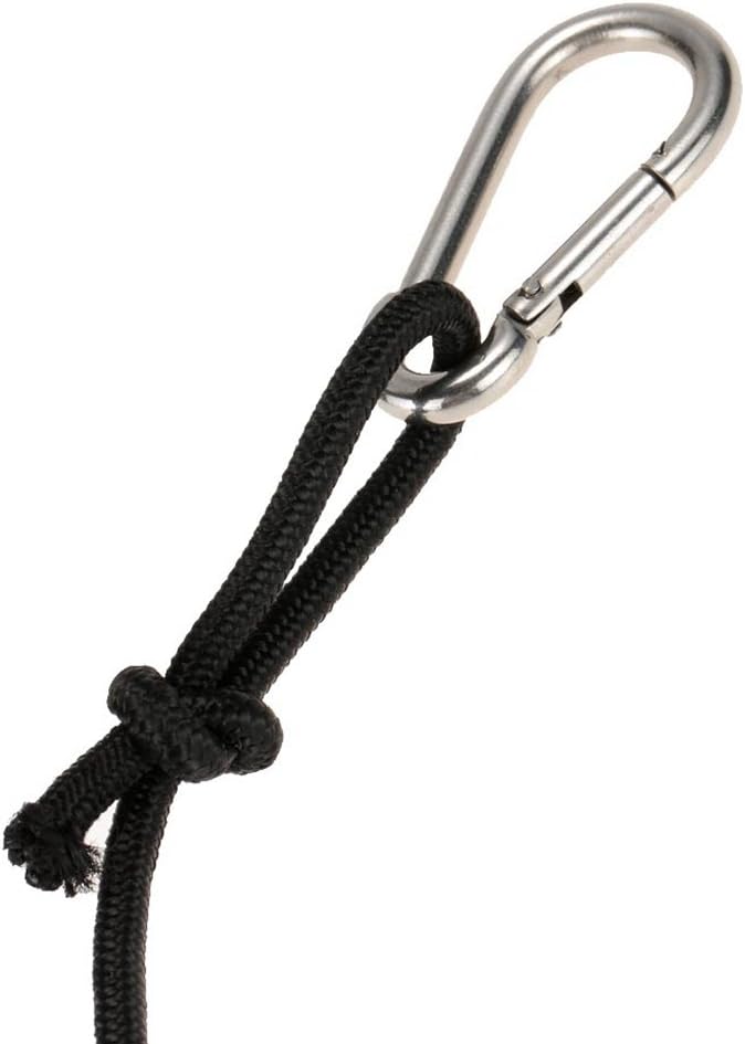 MOOCY 30 ft. Marine Rope Tow Line, Buoy Ball Float Leash & Stainless Steel Hook for Fishing Drift Anchors System