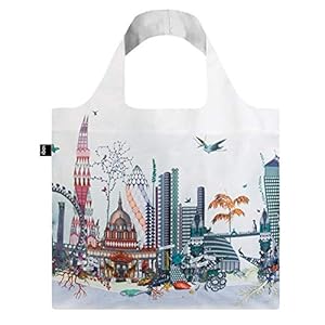 LOQI unisex-adult Artist Kristjana S Williams InteriorsReusable Shopping Bag