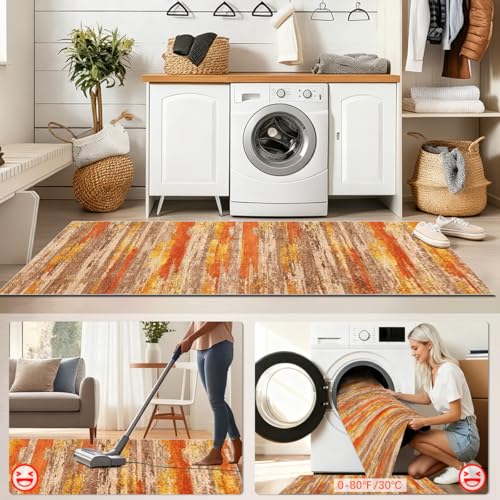 Tapis de cuisine devant evier lavable pour éliminer les taches