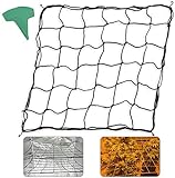 Homneer 2-Pack Grow Tent Net, w/ 15 Pcs Plant Labels, Fits 4'x4' 8'x4' and More Size