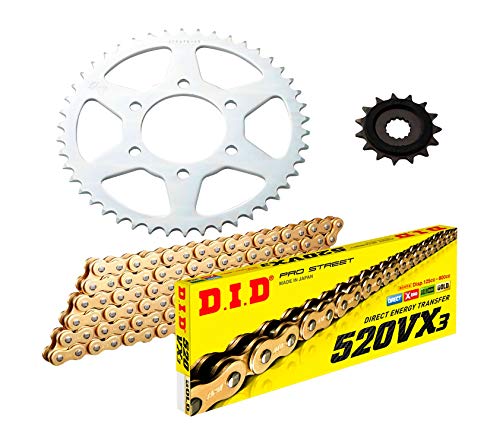 Amazon | D.I.D(大同工業) F/Rスプロケット 3点交換キット DK