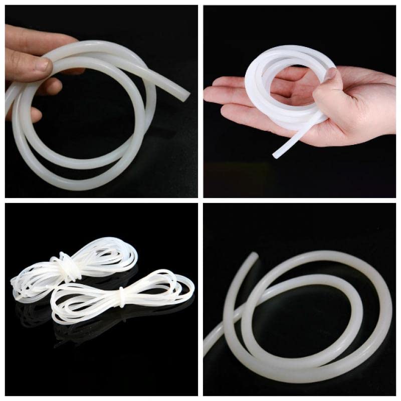1M/5M Silicone Rubber Cord White Seal O Ring Cord 2mm/3mm /6mm/8mm/ 10mm/ 16mm(5m,6mm)