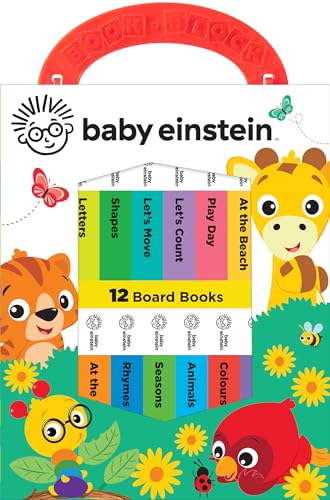 Gift Idea 3: Baby Einstein – My First Library Board Book Block 12-Book Set