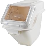 Winco Bulk Food Ingredient Bin Shelf Storage, 5 Gallon