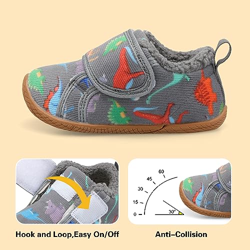 Centipede Demon Toddler Shoes Warm Boys Girls Winter Shoes Adjustable Sneakers Indoor Outdoor Slippers Furry House Slippers3