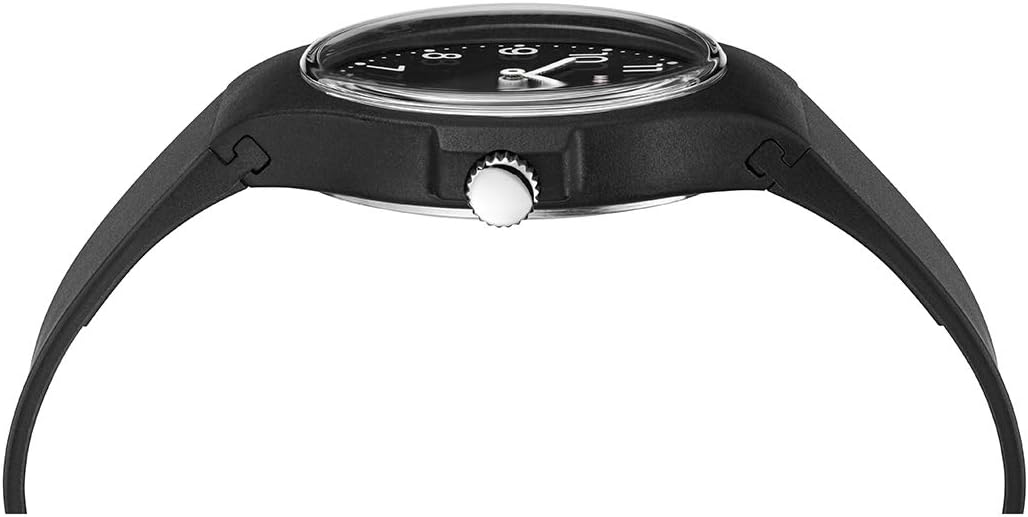 M+WATCH WYA.37120.RB 37mm Black Silicone watch for Women