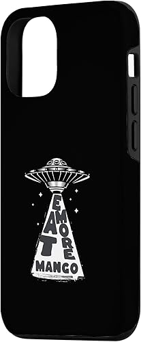 Miniatura 5 de iPhone 14 Pro Max UFO Alien Abduction Vintage Eat More mango Vintage Case