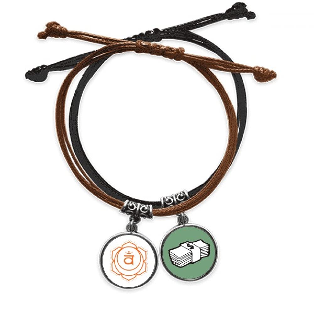 Pulsera de la suerte budista en sánscrito un regalo con significado 3