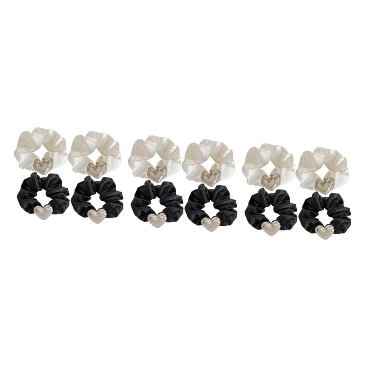 Beavorty 12piezas Scrunchies De Cabello Elásticos Para Mujer Accesorios De Pelo Estilo Vintage Colección De Diademas Para Coletas y Peinados Diarios