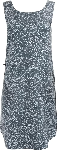 Alpine Pro Sportswear for Women, Summer Dress: Airy, Mottled and Stretch, Ideal for City and Nature (Cyphera), gray, L