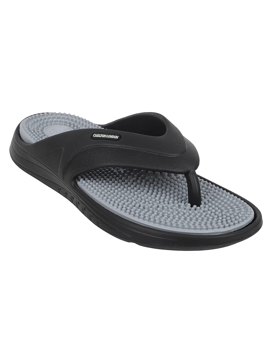 Carlton London Mens Flip Flops, Black-Grey, 6 (B0B4G7JQMN) Amazon Price History, Amazon Price Tracker