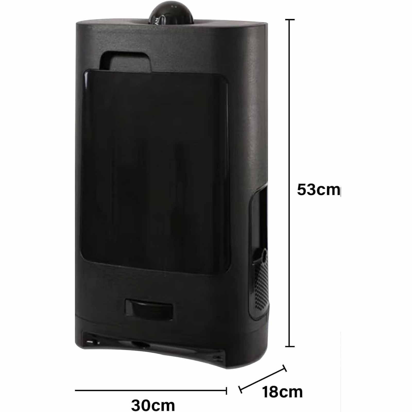 2.7L Barbershop Electric Trash Can, 1400w Parrucchiere Salon Aspirapolvere con Indicatore Luminoso A LED, Funzione di Capelli Rotti E Filtro Hepa, Touchless Aspirapolvere Automatico