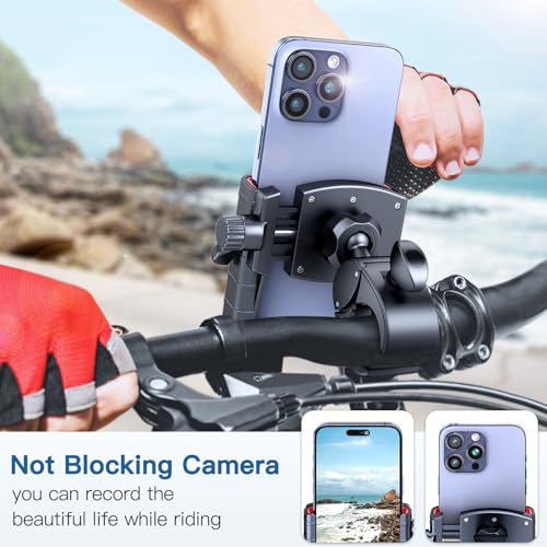 Uniwit Bike Phone Mount Holder Motorcycle Phone Holde Scooter Bicycle - Image 4
