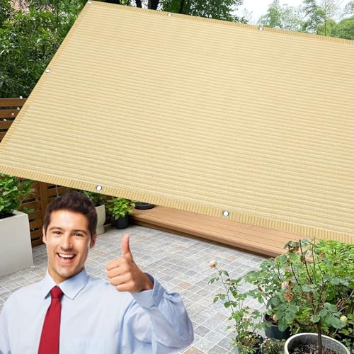 Voiles ombrages multi couleur taille bâche terrasse perméable eau - 2