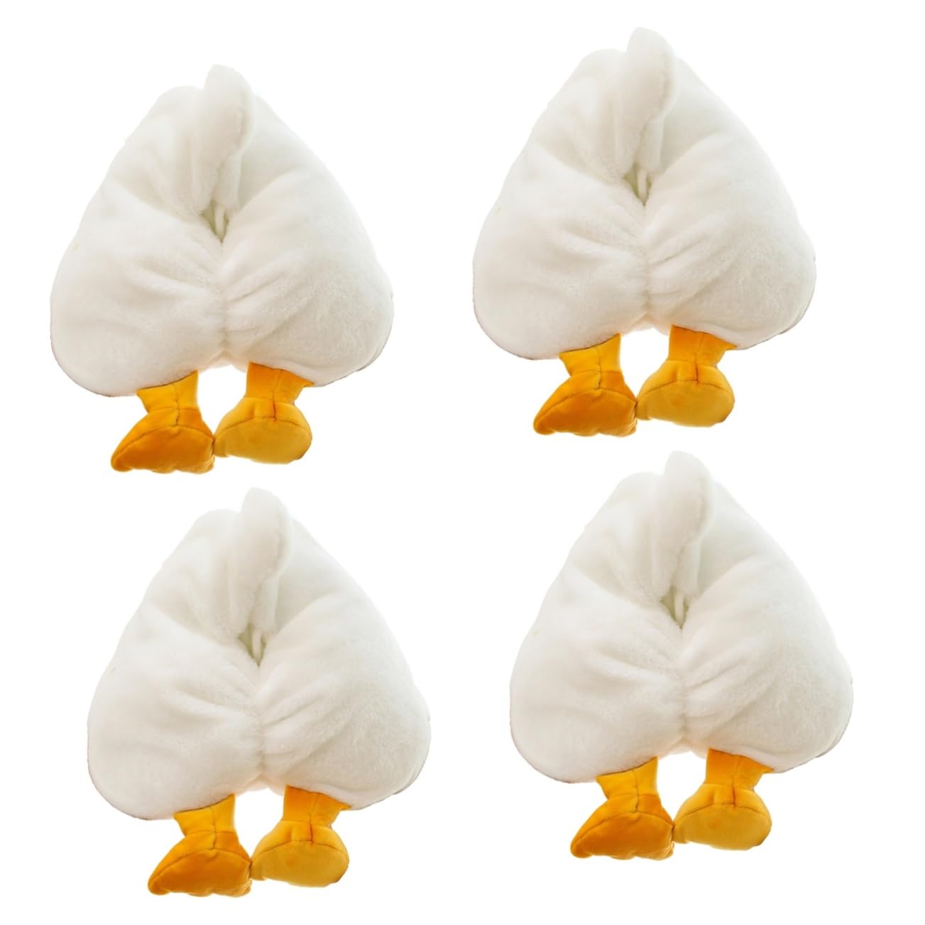 Alipis 4 Pièces Boîte à Mouchoirs Peluche Animale Forme de Cartoon Distributeur Décoratif pour Chambre Salon Bureau