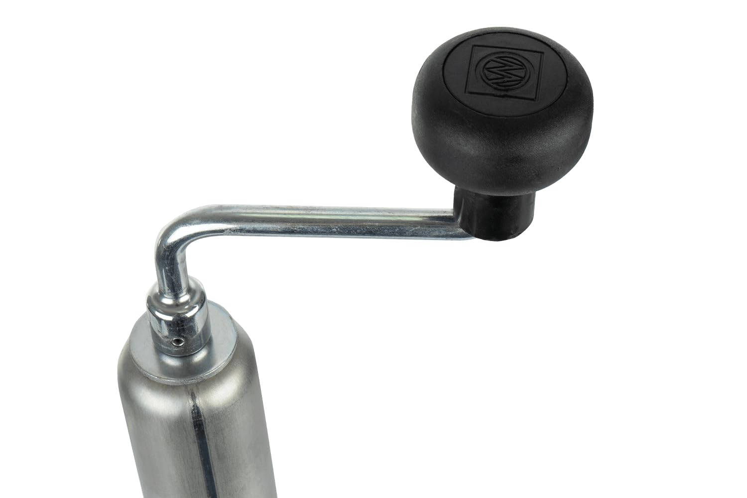 WINTERHOFF Ausziehbare Kurbelstütze 150 kg Ø48mm 600–820 mm Hub 220mm Stützbein Anhänger