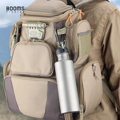 Image of Booms Fishing CC2 Carabiner Clip, 2.3 inch Small Carabiner Keychain, Multi-use Aluminium D Ring Caribeener Clips