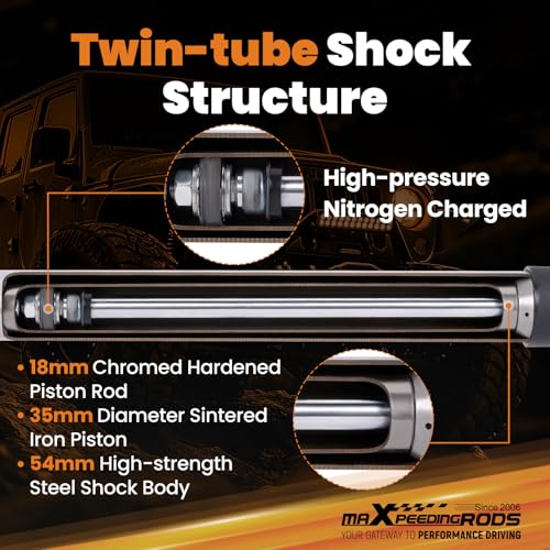 maXpeedingrods 2" Leveling Lift Struts for Ford F-150 4WD AWD 2009-2013 by maXpeedingrods - Used condition - Image 4