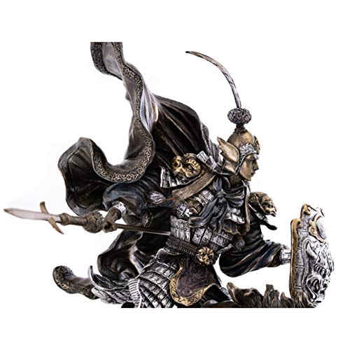 Top Collection Three Kingdom Warrior Hero Statue - Zhao Yun The Ever-Victorious General Sculpture In Premium Cold Cast Bronze-13-Inch Collectible Chinese Figurine #TOP3